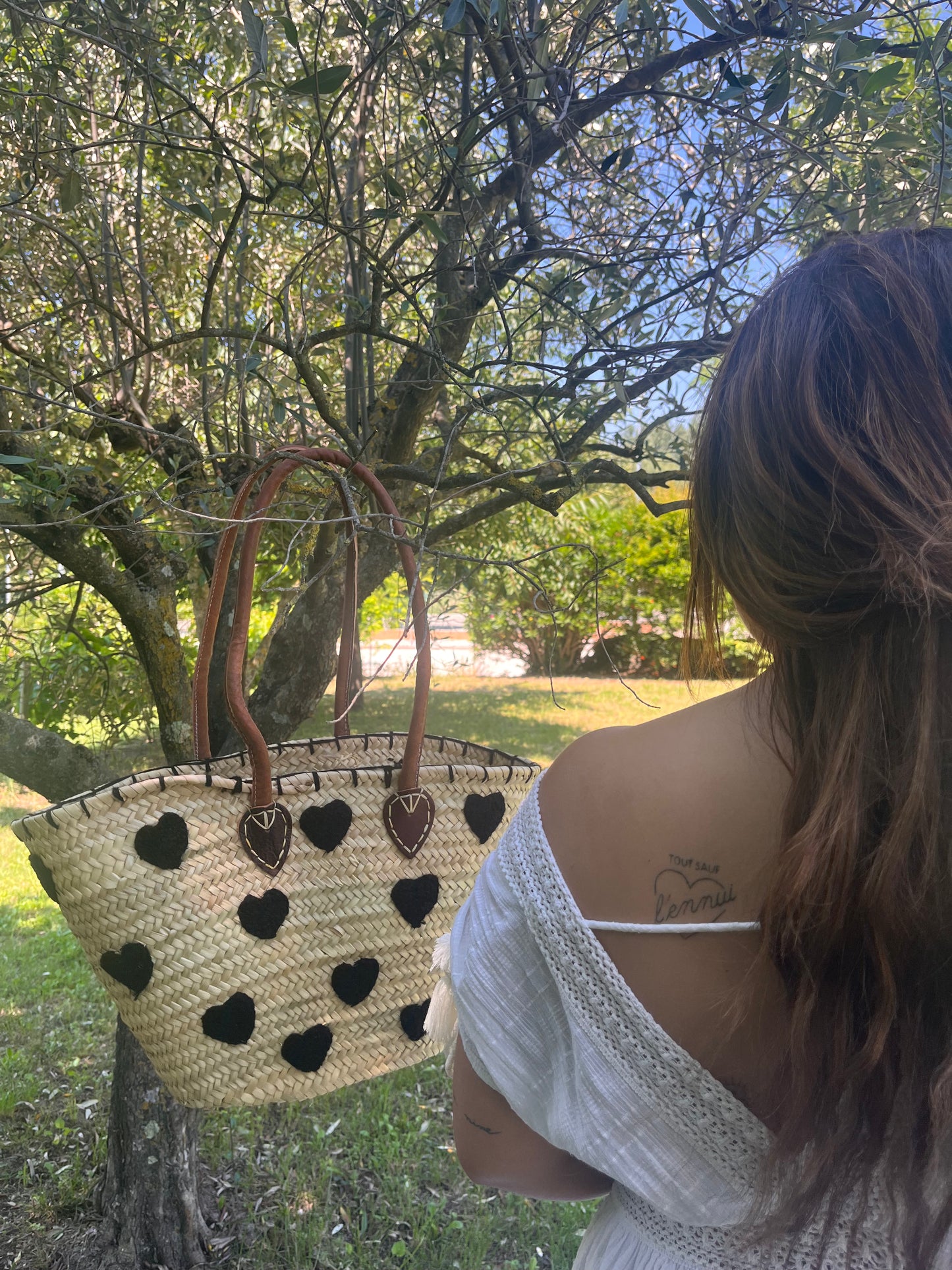 Panier coeur