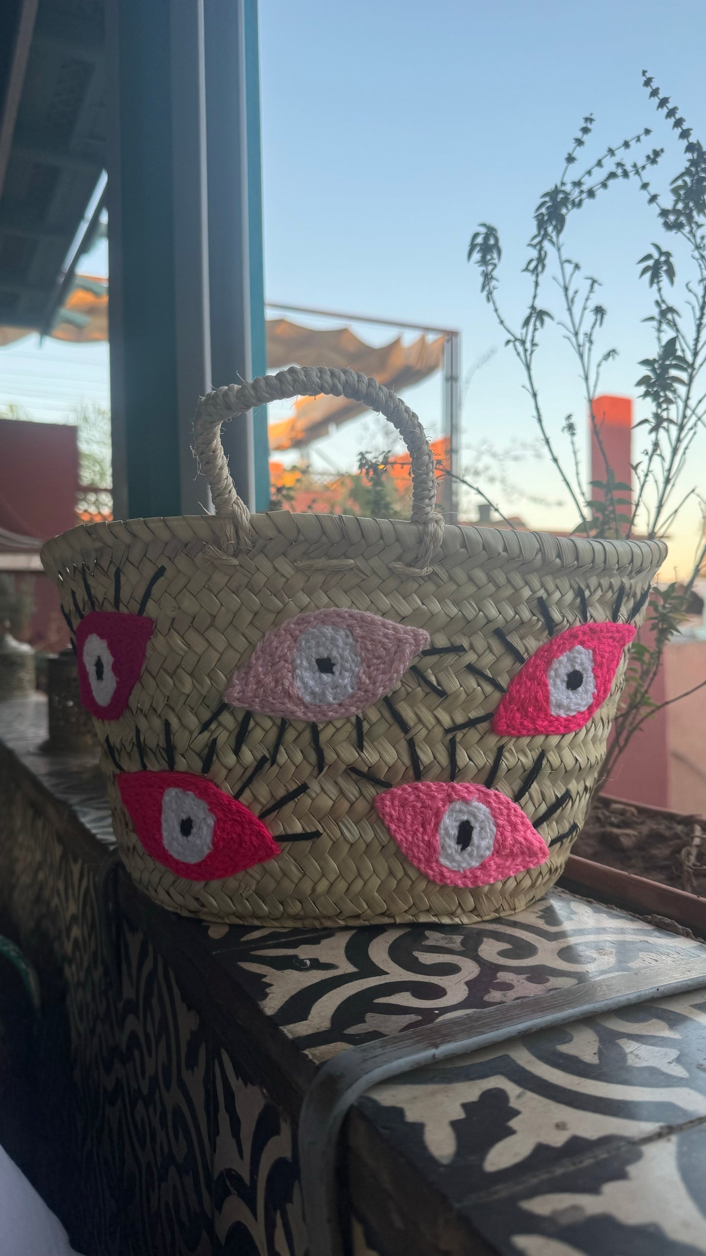 Mini panier œil