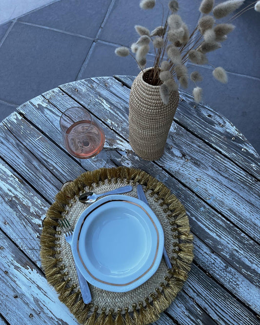 set de table rond