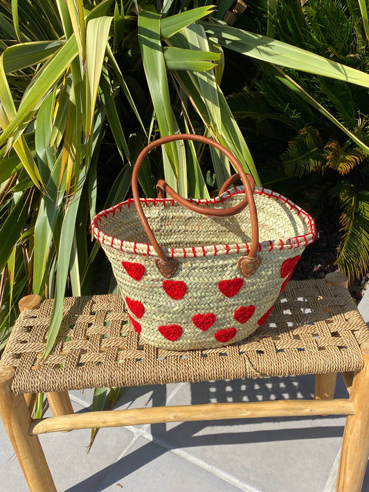 Panier Coeurs